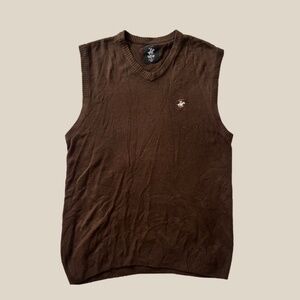 Polo Club Brown Sweater Vest